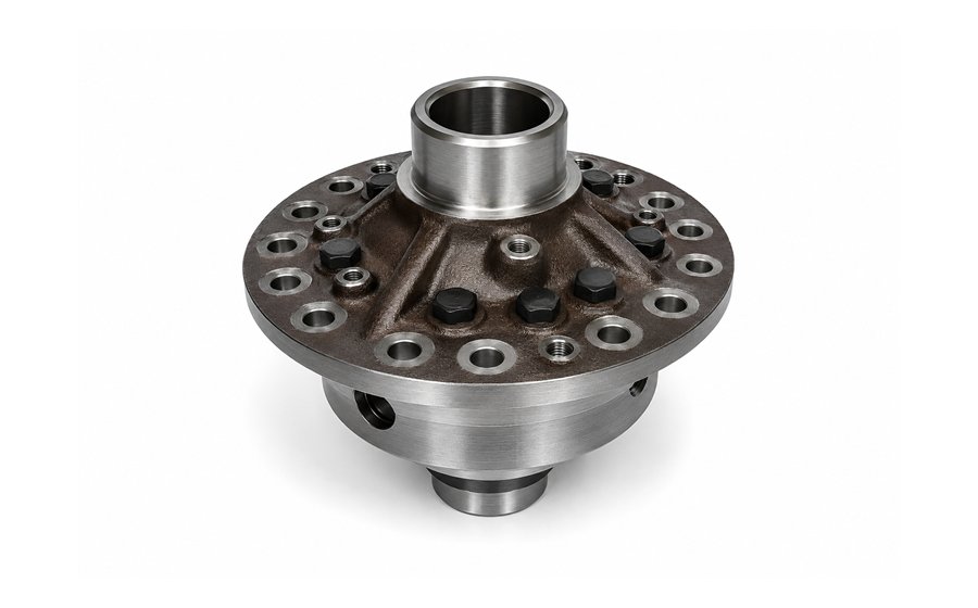 Differential housing assembly built by Rivoltech